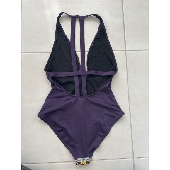 Urban Outfitters Out From Under Swim One Piece Swimsuit Purple Swimwear - Picture 5 of 8